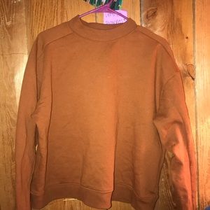 Crew neck sweatshirt